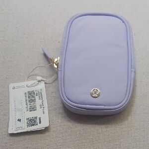 Lululemon Clippable Nano Light Purple Pouch NWT